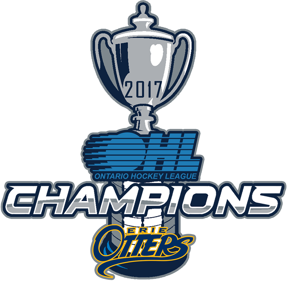 Erie Otters 2017 Champion Logo iron on transfers for T-shirts